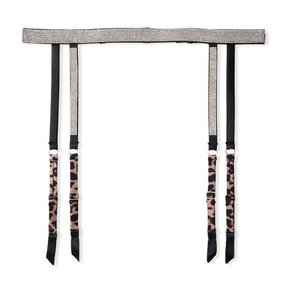 Victoria's Secret Shine Strap Garter Belt